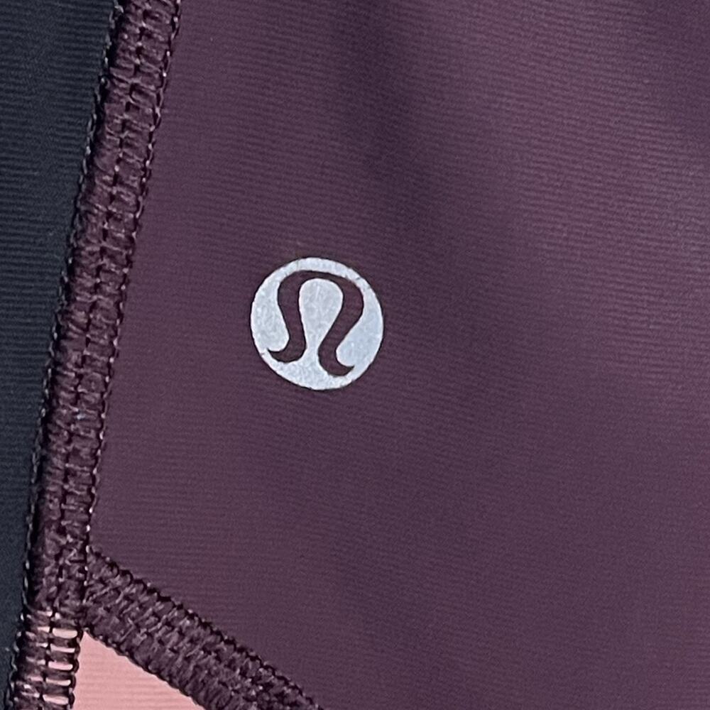 LULULEMON Trail Bound 7/8 Tight *Full-On Luxtreme
Star Crushed Black Cherry sz 4 - Picture 4 of 7